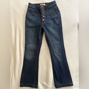 Madewell Dark Blue Flare Jeans